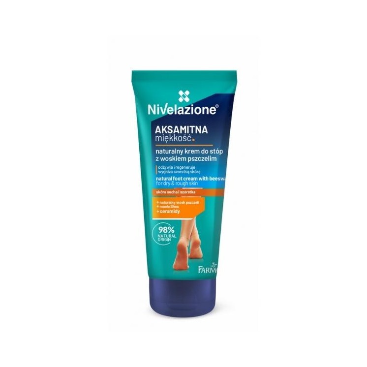 Farmona Nivelazione Velvet Softness natural foot cream with beeswax