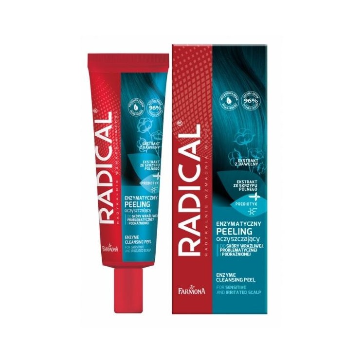 Farmona Radical Enzymatyczny Peeling oczyszczajaćy do skóry głowy 75 ml