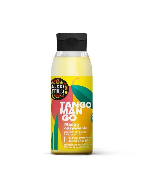 Farmona Tutti Frutti Tango Mango odzywcze Mleczko do kąpieli i pod prysznic Mango i Trawa cytrynowa + Nutri Shot EF