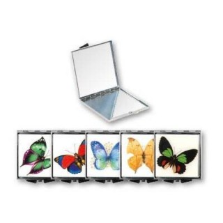 Top Choice Butterfly Compact Mirror 1 piece