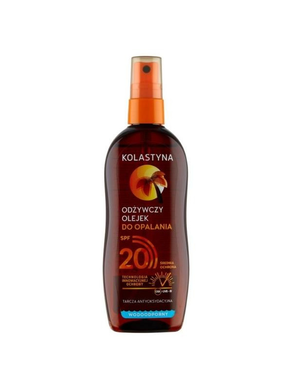 Kolastyna odżywczy Olejek do opalania SPF20