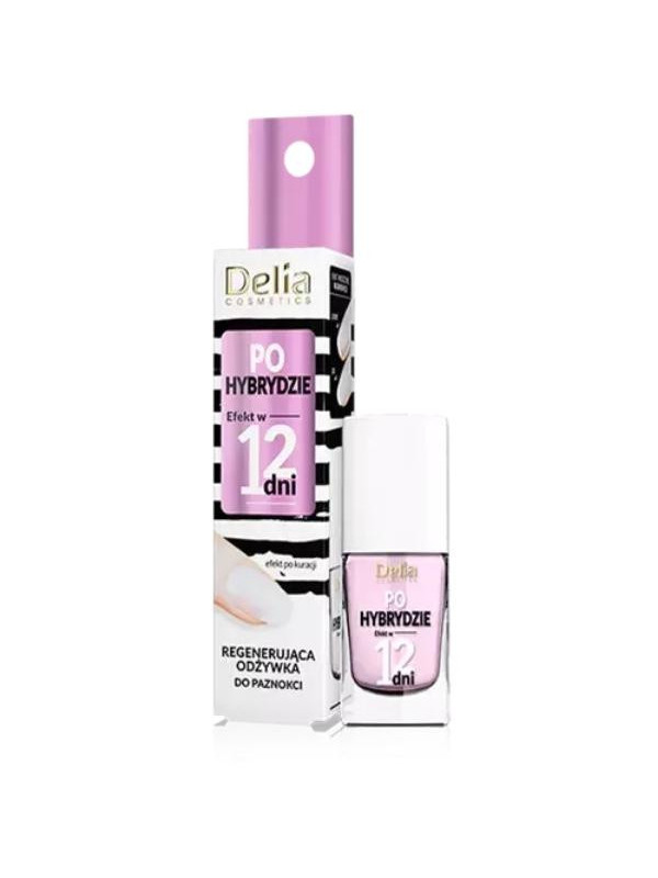 Delia Po Hybrid regenerating nail conditioner Effect in 12 days