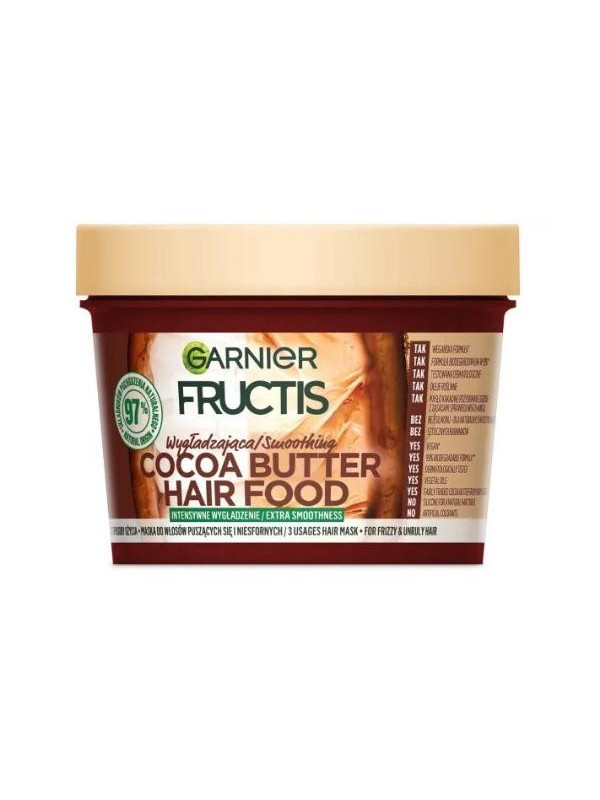 Garnier Fructis Hair Food Cocoa Butter Smoothing Mask for curly hair