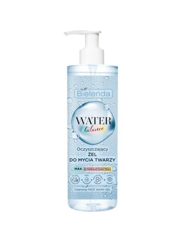 Bielenda Water Balance cleansing face wash gel