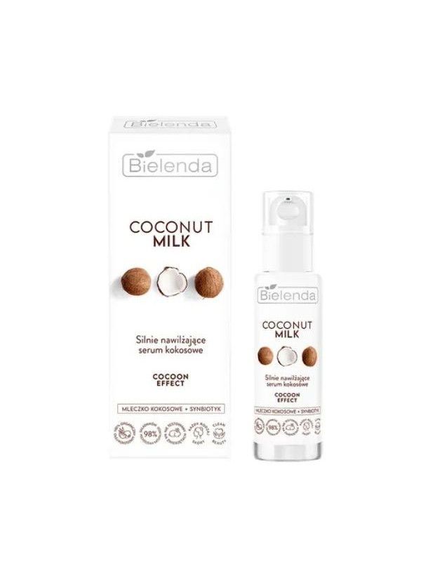 Bielenda Coconut Milk silnie nawilżające Serum kokosowe Cocoon Effect