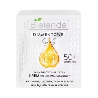 Bielenda Diamentowe Lipidy diamentowo-lipidowy Krem przeciwzmarszczkowy 50+ dzień/noc