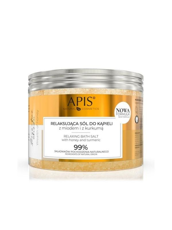 Apis Wealth of Honey relaxing bath salt with honey and turmeric