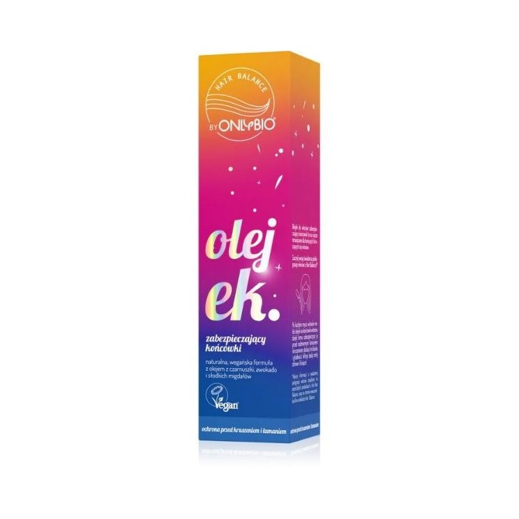 ONLYBIO Hair in Balance Olejek zabezpieczający końcówki włosów