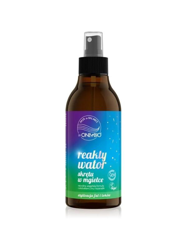 ONLYBIO Hair in Balance Reaktywator skrętu w mgiełce 300 ml