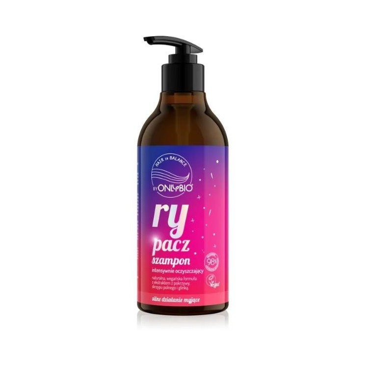 ONLYBIO Hair in Balance Rypacz Intensively cleansing hair shampoo