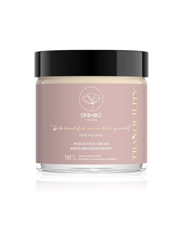 ONLYBIO Ritualia Tranquility Peach face cream 50 ml