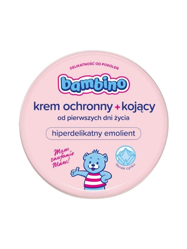 Bambino Krem ochronny+kojący dla niemowląt i dzieci 75 ml