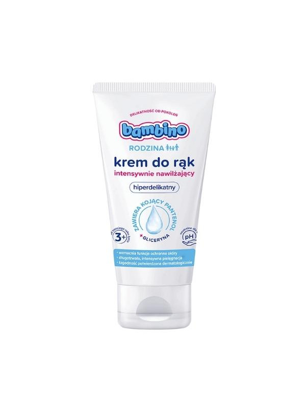 Bambino Rodzina Krem do rąk intensywnie nawilżający 75 ml