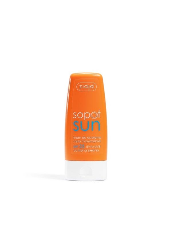 Ziaja Sopot sun sunscreen for photosensitive skin SPF25 UVA+UVB medium protection 60 ml