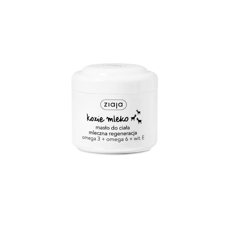 Ziaja Goat's Milk Body Butter milky regeneration Omega 3 + Omega 6 + Vit. E 200 ml
