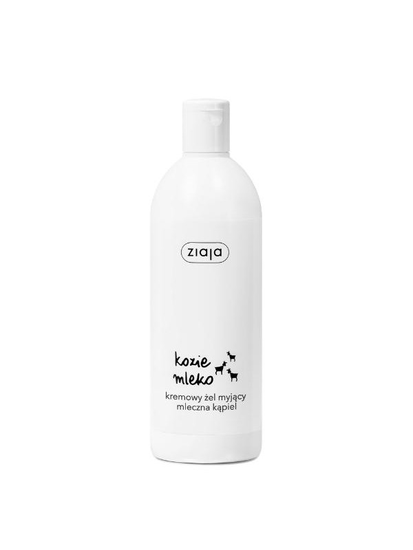 Ziaja Goat's milk cream Washing gel milky bath 500 ml