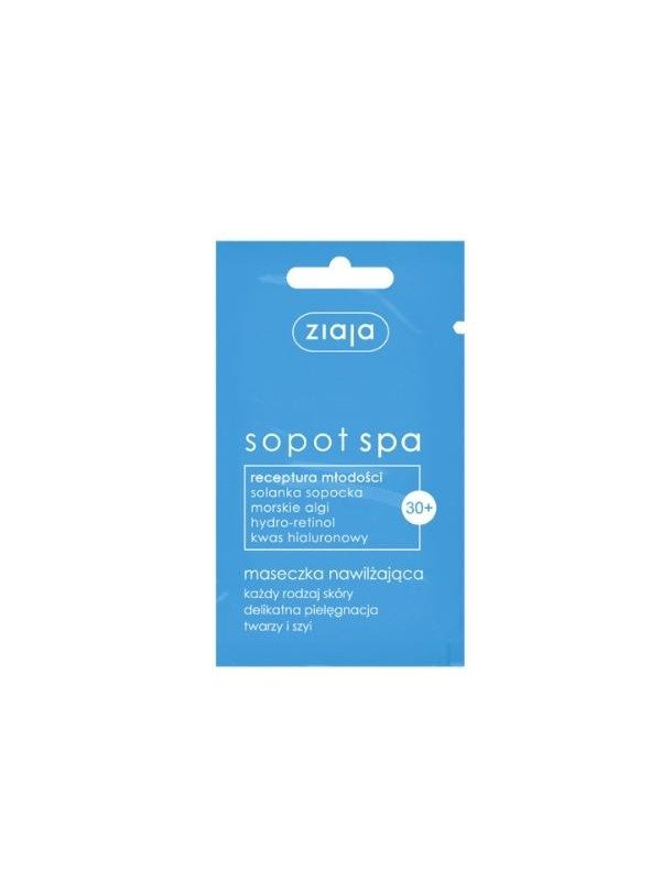 Ziaja Sopot Spa Moisturizing face mask for all skin types 7 ml