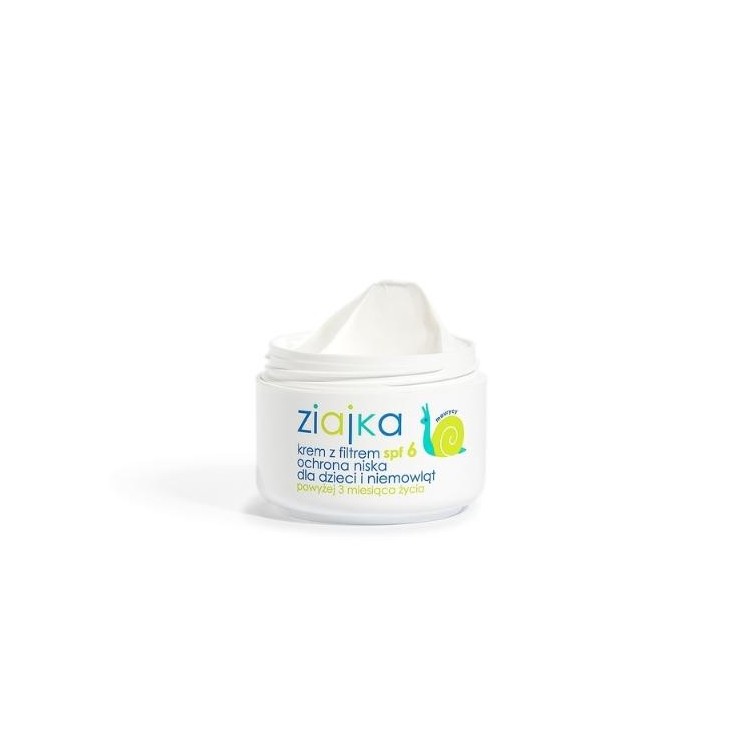 Ziaja Ziajka Cream with SPF6 low protection for children and babies 50 ml