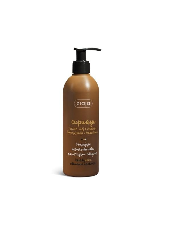 Ziaja Cupuacu bronzing moisturizing and nourishing body milk 300 ml