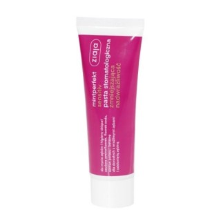 Ziaja Mintperfect Sensitiv Pasta stomatologiczna zmniejszająca nadwrażliwość 75 ml Ziaja Mintperfect Sensitiv Pasta stomatologiczna zmniejszająca nadwrażliwość 75 ml