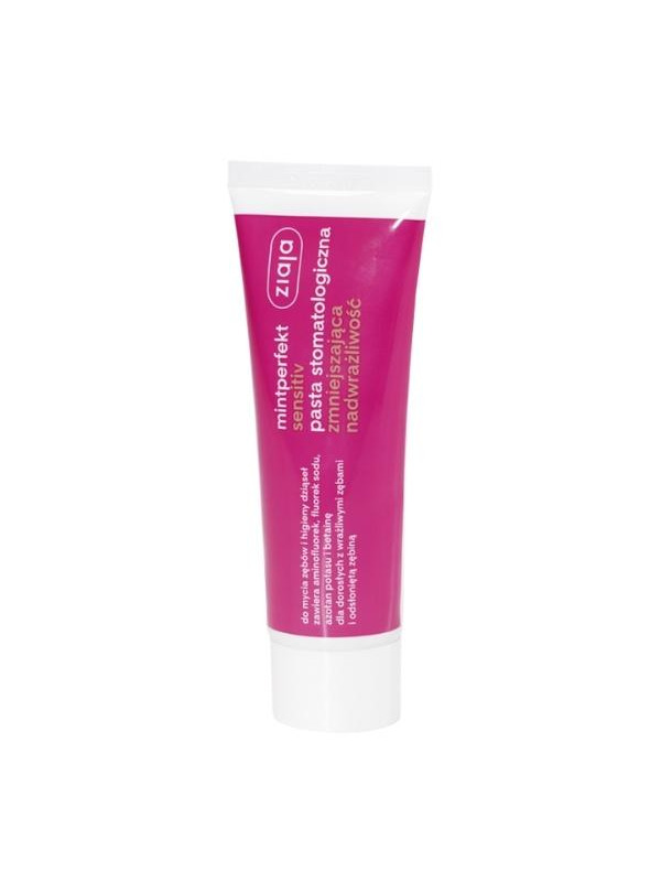 Ziaja Mintperfect Sensitiv Dental paste reducing hypersensitivity 75 ml