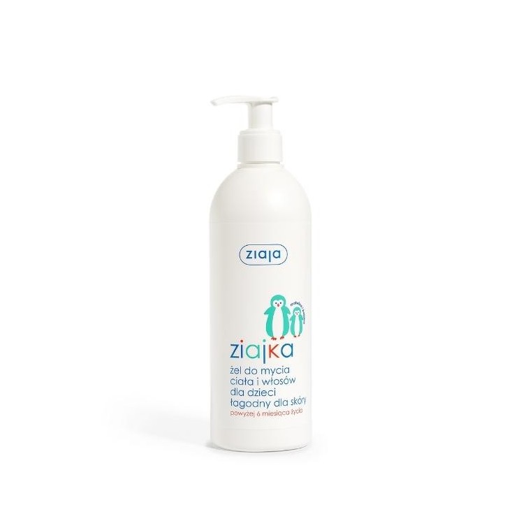Ziaja Ziajka Gel for washing the body and hair for children, mild for the skin 400 ml