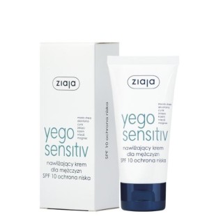 Ziaja Yego Sensitiv nawilżający Krem do twarzy SPF10 ochrona niska 50 ml