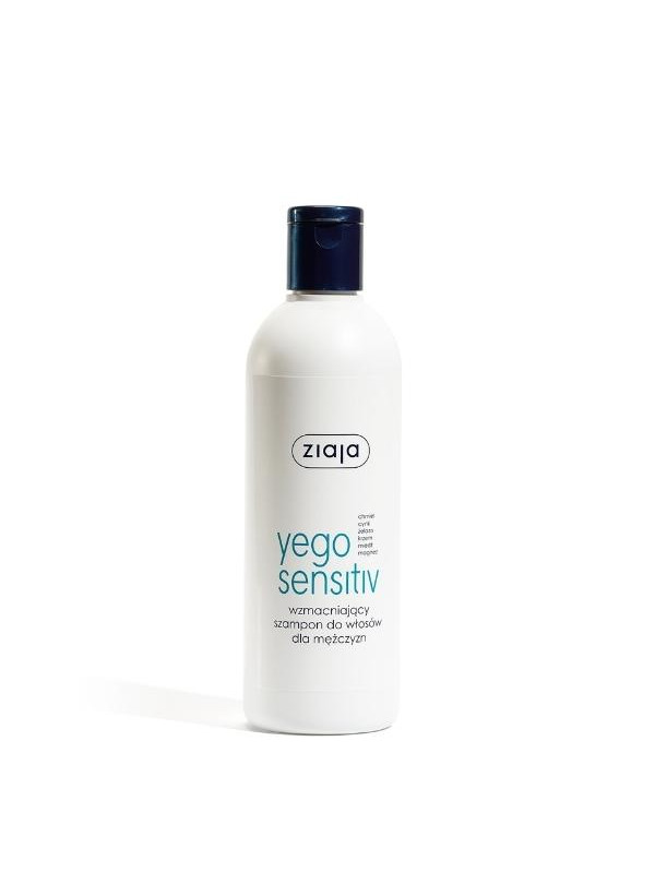 Ziaja Yego Sensitiv strengthening hair shampoo for men 300 ml