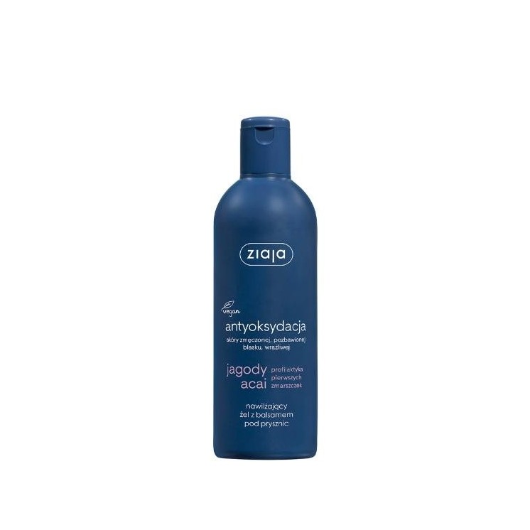 Ziaja Acai Berries moisturizing shower gel with lotion 300 ml