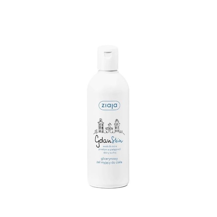 Ziaja GdanSkin glycerin body wash gel 300 ml