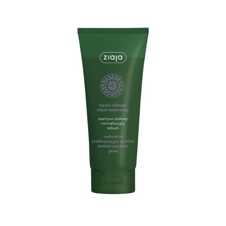 Ziaja Szampon do włosów ziołowy normalizujący Sebum 200 ml