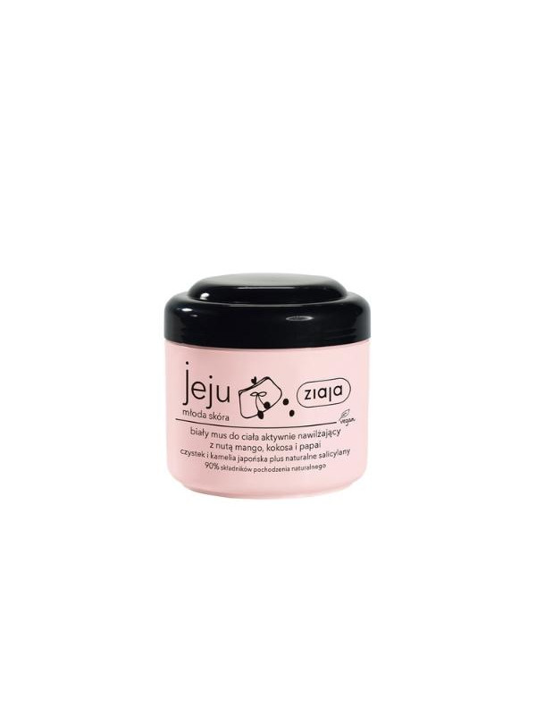 Ziaja Jeju white Actively moisturizing body mousse 200 ml