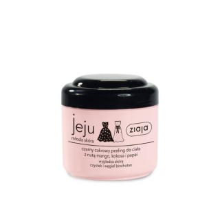 Ziaja Jeju czarny cukrowy Peeling do ciała 200 ml