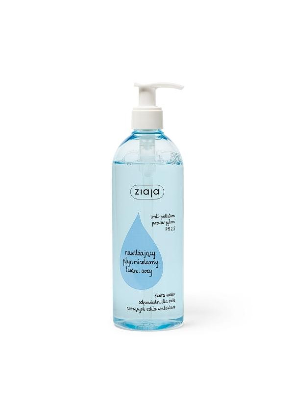 Ziaja Moisturizing make-up removal Micellar liquid face, eyes 390 ml