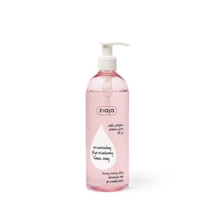 Ziaja Universal Makeup Remover Micellar Fluid for face and eyes 390 ml