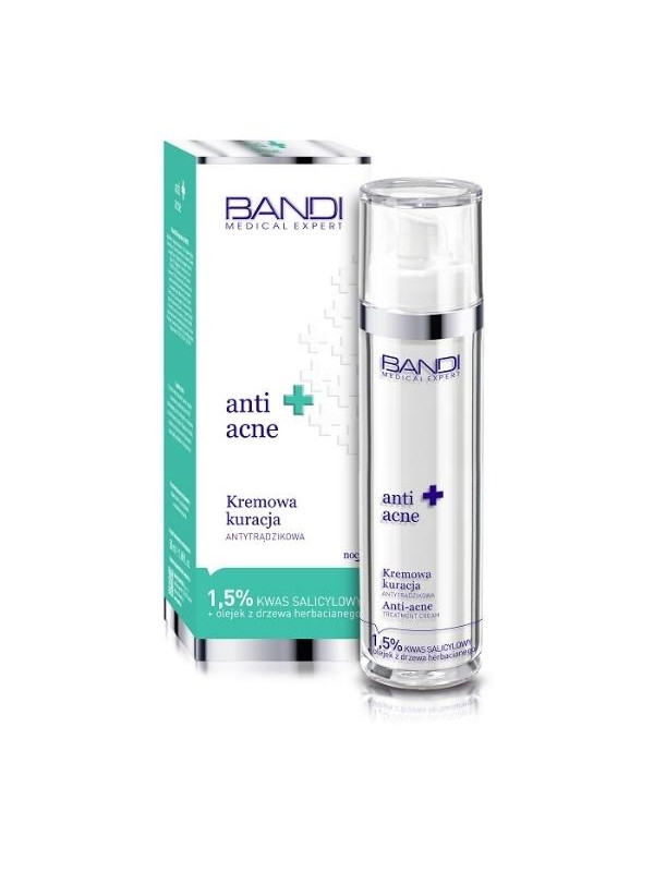 Bandi Medical Expert Anti Acne kremowa Kuracja antytrądzikowa 50 ml