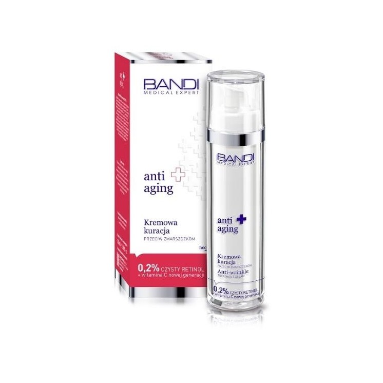 Bandi Medical Expert Anti Aging kremowa kuracja przeciw zmarszczkom z retinolem 0,2% 50 ml