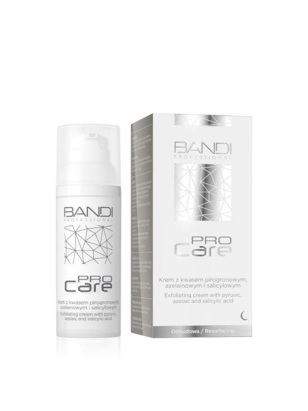 Bandi PRO Care Krem do twarzy z kwasem pirogronowym, azelainowym i salicylowym 50 ml