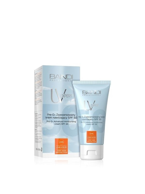 Bandi UV Expert Pre-D3 zaawansowany Krem nawilżający SPF50 50 ml