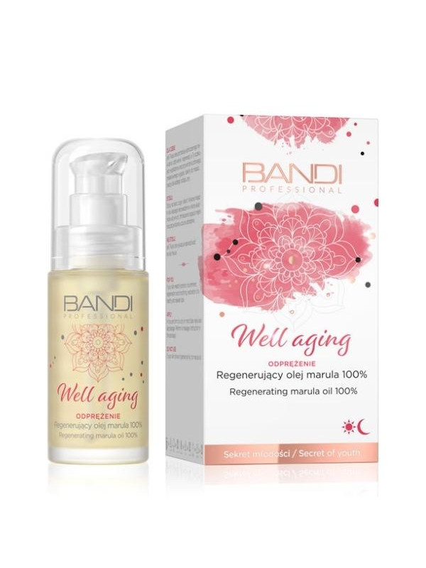 Bandi Well Aging regenerujący Olej Marula 100% 30 ml