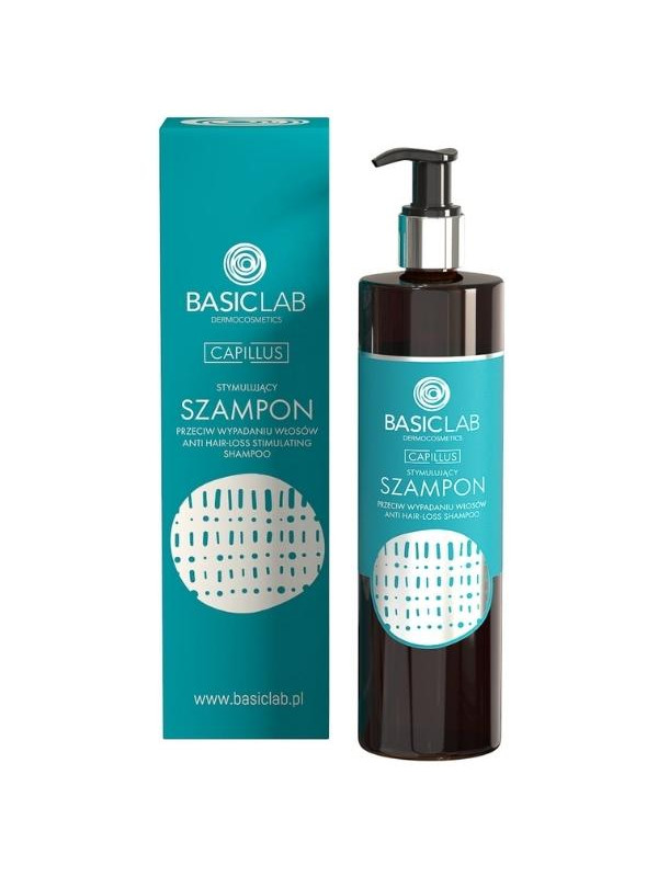 BasicLab Capillus Stimulating shampoo against hair loss 300 ml