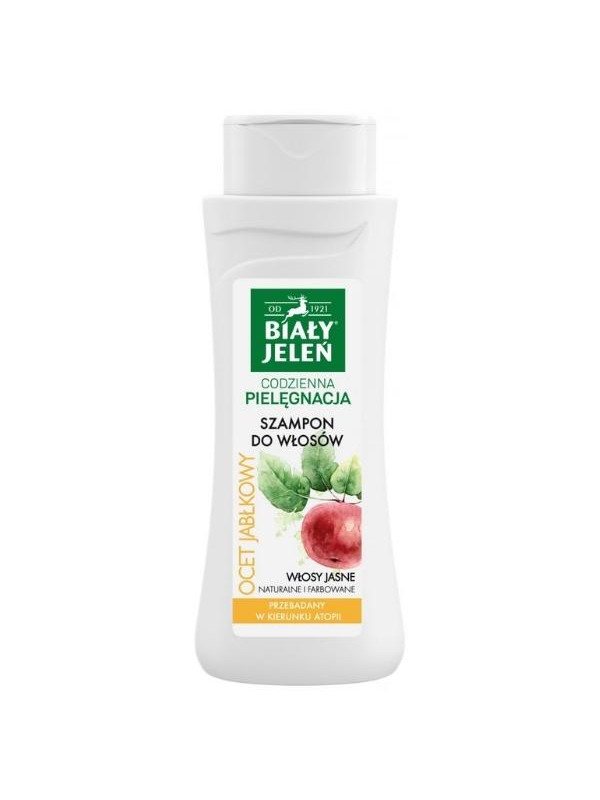 Biały Jeleń Shampoo for fair hair with apple vinegar 300 ml