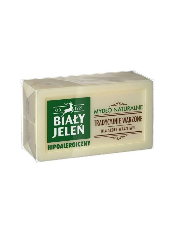 Biały Jeleń Hipoalergiczny Mydło naturalne w kostce 150 g