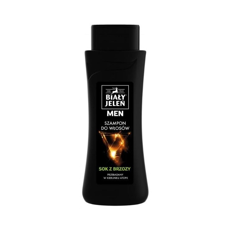 Biały Jeleń MEN Szampon do włosów z sokiem z brzozy 300 ml