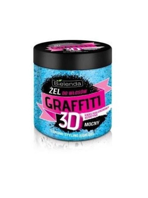 Bielenda Graffiti 3D Żel do włosów mocny 250 ml