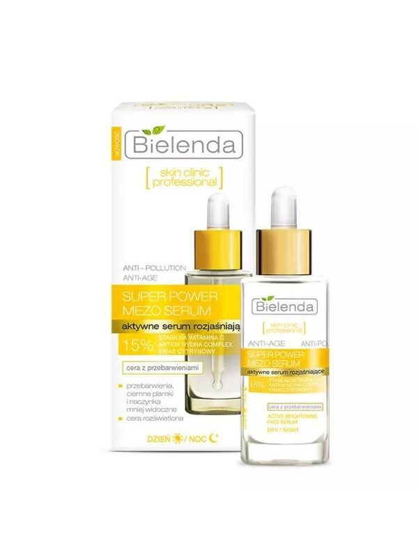 Bielenda Skin Clinic Professional aktywne Serum rozjaśniające dzień/noc 30 ml