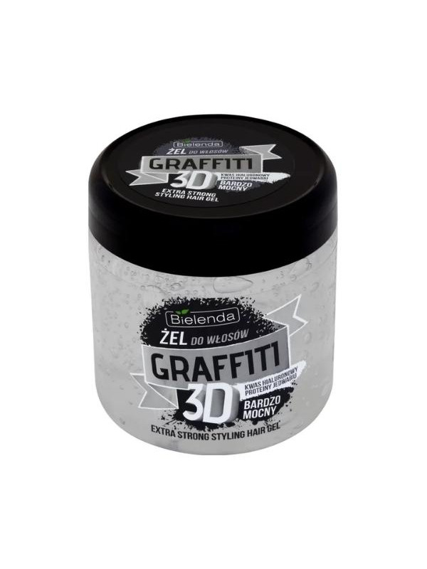 Bielenda Graffiti 3D Żel do włosów bardzo mocny 250 ml