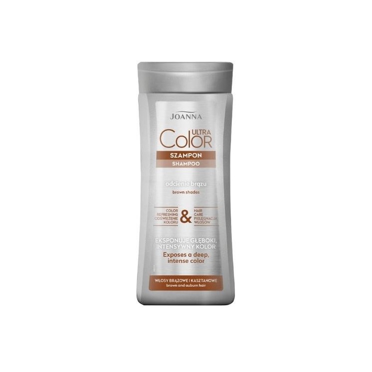 Joanna Ultra Color Szampon do włosów odcienie brązu 200 ml