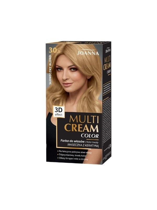 Joanna Multi Cream Color Farba do włosów /30,5/ Słoneczny blond