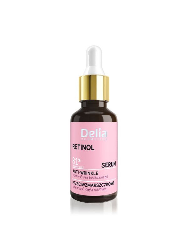 Delia Retinol Anti-wrinkle Serum for face, neck and cleavage